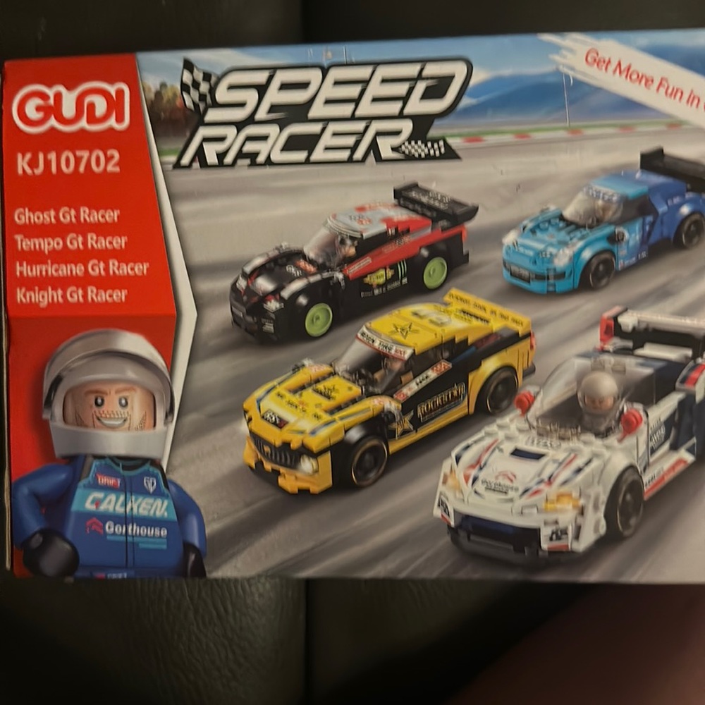 Speed racer block set